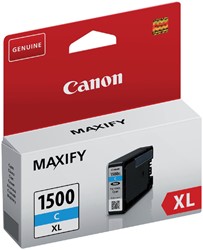PGI-1500 XL | 1x Cyaan | Origineel | Cartridges voor Canon