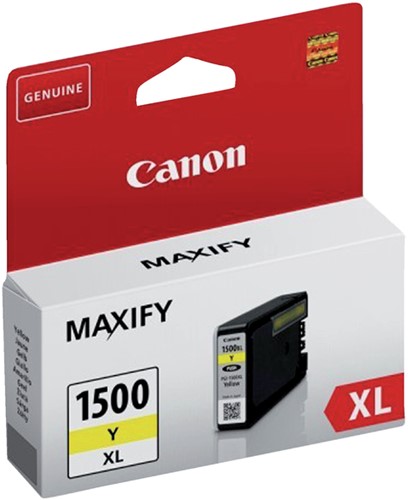 PGI-1500 XL | 1x Geel | Origineel | Cartridges voor Canon