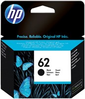 62 | 1x Zwart | Origineel | Cartridges voor HP