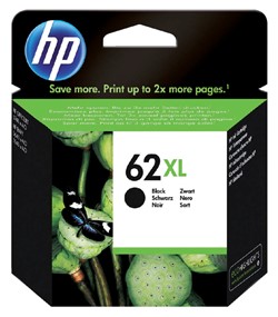 62 XL | 1x Zwart | Origineel | Cartridges voor HP
