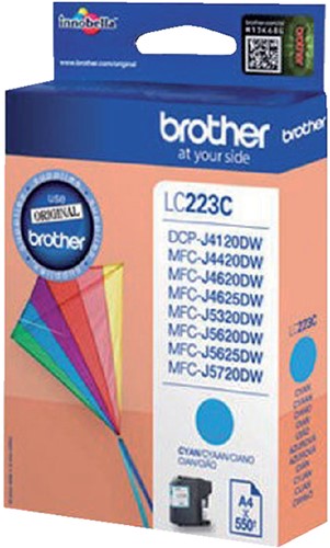 LC-223 | 1x Cyaan | Origineel | Cartridges voor Brother-2
