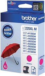 LC-225X | 1x Magenta | Origineel | Cartridges voor Brother