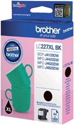 LC-227X | 1x Zwart | Origineel | Cartridges voor Brother