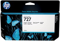 727 | 1x Foto Zwart  | Origineel | Cartridges voor HP