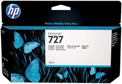727 | 1x Foto Zwart  | Origineel | Cartridges voor HP