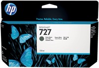 727 | 1x Mat Zwart  | Origineel | Cartridges voor HP