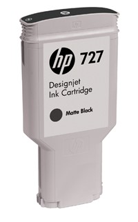 727 | 1x Mat Zwart  | Origineel | Cartridges voor HP