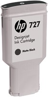 727 | 1x Mat Zwart  | Origineel | Cartridges voor HP
