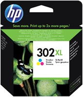 302 XL | 1x Kleur | Origineel | Cartridges voor HP