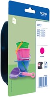 LC-221 | 1x Magenta | Origineel | Cartridges voor Brother