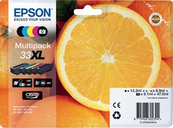 33 XL | 5 Pack | Origineel | Cartridges voor Epson