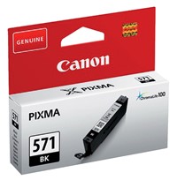CLI-571 | 1x Zwart | Origineel | Cartridges voor Canon