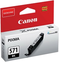 CLI-571 | 1x Zwart | Origineel | Cartridges voor Canon