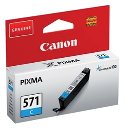 CLI-571 | 1x Cyaan | Origineel | Cartridges voor Canon