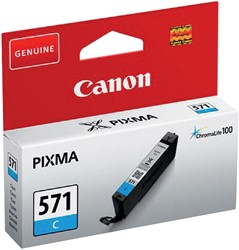 CLI-571 | 1x Cyaan | Origineel | Cartridges voor Canon