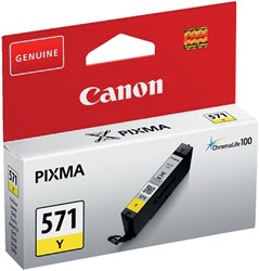 CLI-571 | 1x Geel | Origineel | Cartridges voor Canon