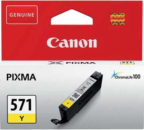 CLI-571 | 1x Geel | Origineel | Cartridges voor Canon-2
