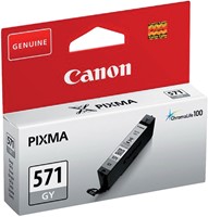CLI-571 | 1x Grijs | Origineel | Cartridges voor Canon