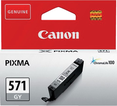 CLI-571 | 1x Grijs | Origineel | Cartridges voor Canon-2