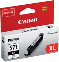 CLI-571 XL | 1x Zwart | Origineel | Cartridges voor Canon