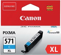 CLI-571 XL | 1x Cyaan | Origineel | Cartridges voor Canon-2