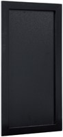 Krijtbord Securit wand 20x40cm zwart hout