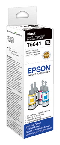 T6641 | 1x Zwart | Origineel | Cartridges voor Epson
