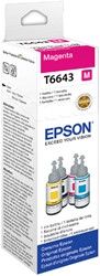 T6643 | 1x Magenta | Origineel | Cartridges voor Epson