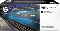 981 XXL | 1x Zwart  | Origineel | Cartridges voor HP