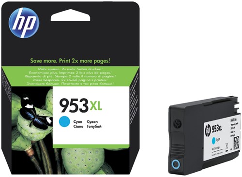 953 XL | 1x Cyaan  | Origineel | Cartridges voor HP