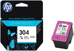 304 | 1x Kleur | Origineel | Cartridges voor HP