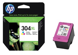 304 XL | 1x Kleur | Origineel | Cartridges voor HP