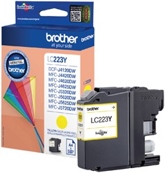 LC-223 | 1x Geel | Origineel | Cartridges voor Brother