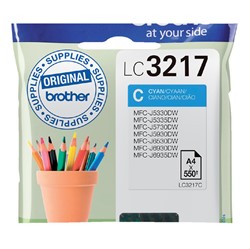 LC-3217 | 1x Cyaan | Origineel | Cartridges voor Brother