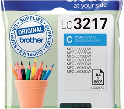 LC-3217 | 1x Cyaan | Origineel | Cartridges voor Brother