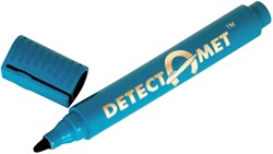 Whiteboardmarker detectie Detectament rond blauw