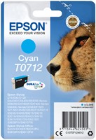 T0712 | 1x Cyaan | Origineel | Cartridges voor Epson