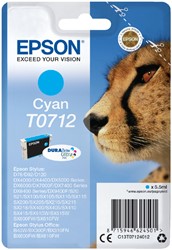 T0712 | 1x Cyaan | Origineel | Cartridges voor Epson