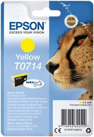 T0714 | 1x Geel | Origineel | Cartridges voor Epson