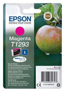 T1293 | 1x Magenta | Origineel | Cartridges voor Epson