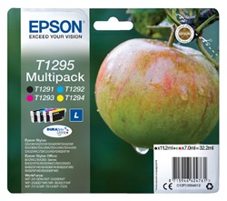 T1295 | 4 Pack | Origineel | Cartridges voor Epson