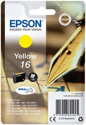 16 | 1x Geel | Origineel | Cartridges voor Epson