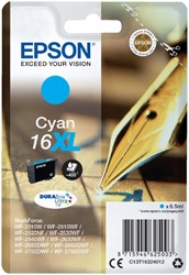 16 XL | 1x Cyaan | Origineel | Cartridges voor Epson