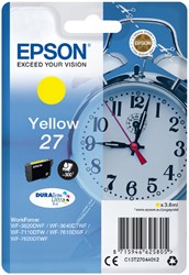 27 | 1x Geel | Origineel | Cartridges voor Epson
