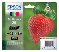 29 | 4 Pack | Origineel | Cartridges voor Epson