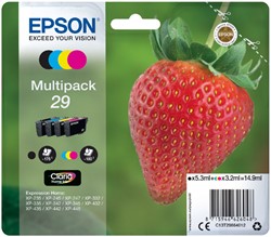 29 | 4 Pack | Origineel | Cartridges voor Epson