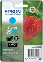 29 XL | 1x Cyaan | Origineel | Cartridges voor Epson