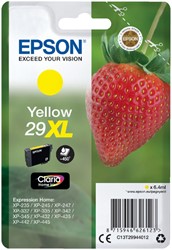 29 XL | 1x Geel | Origineel | Cartridges voor Epson