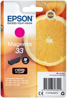 33 | 1x Magenta | Origineel | Cartridges voor Epson