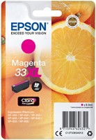 33 XL | 1x Magenta | Origineel | Cartridges voor Epson